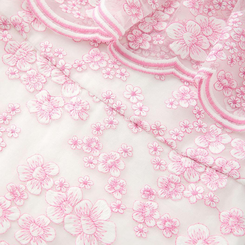 Eliza Embroidered Midi Dress