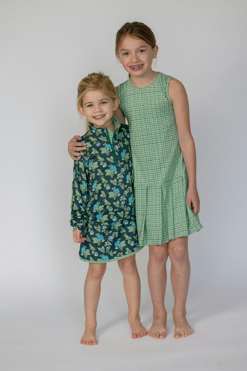 Tennis Dress in Apple Check