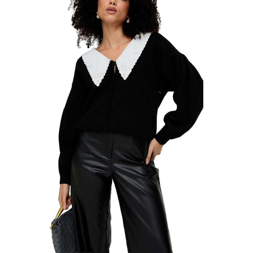 Gaia Wide Leg Leather Trouser