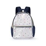 Denim and Gems Clear Backpack