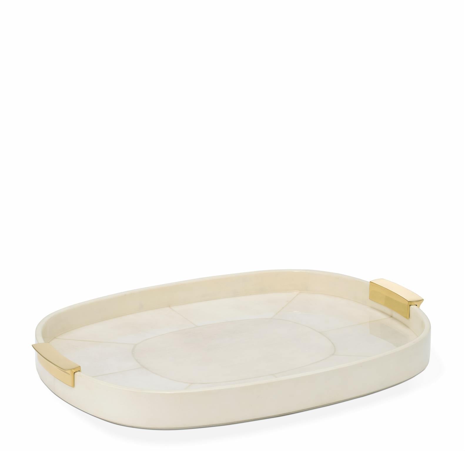 Livio Parchment Serving Tray