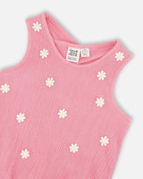 Crinkle Jersey Tank Top