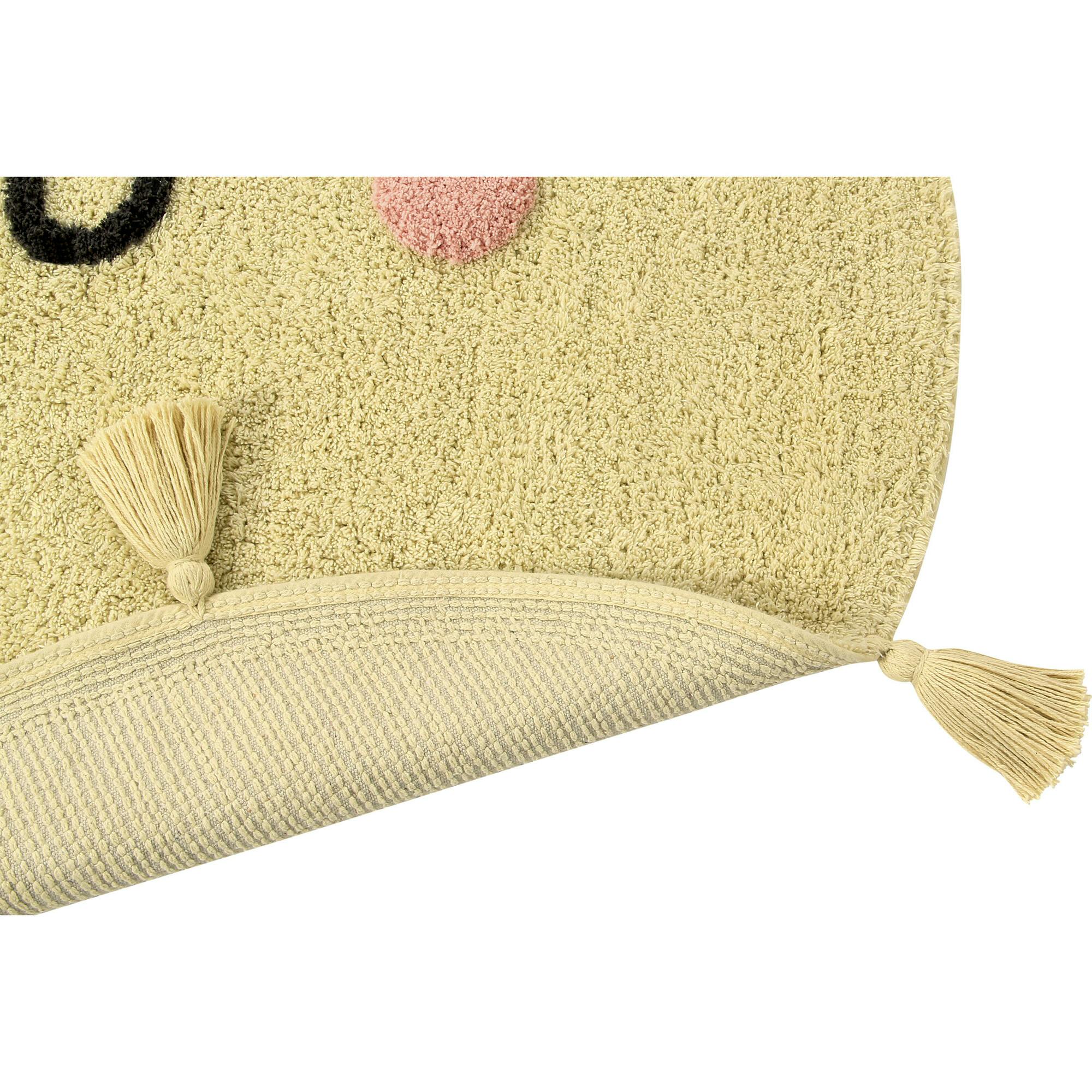 You'Re My Sunshine Tufted Round Rug With Tassels