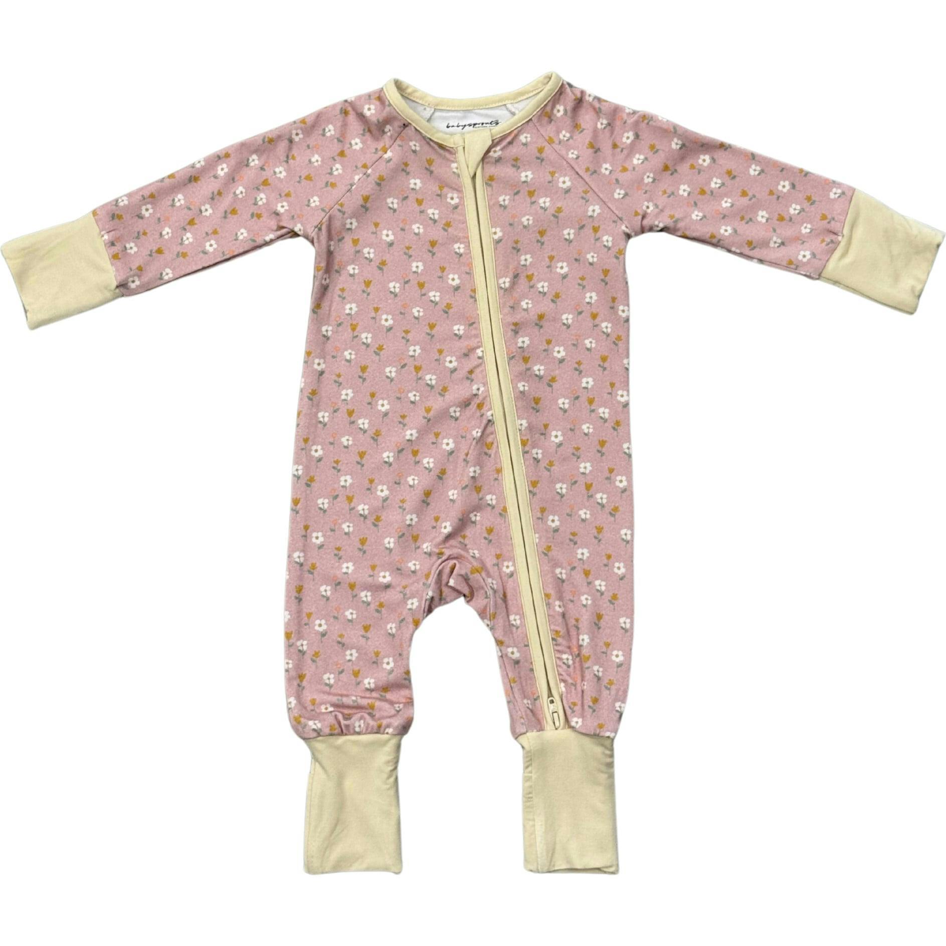 Long Sleeve Zip Romper