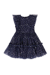Mini Brynlee Dress in Sparkling Stars Navy