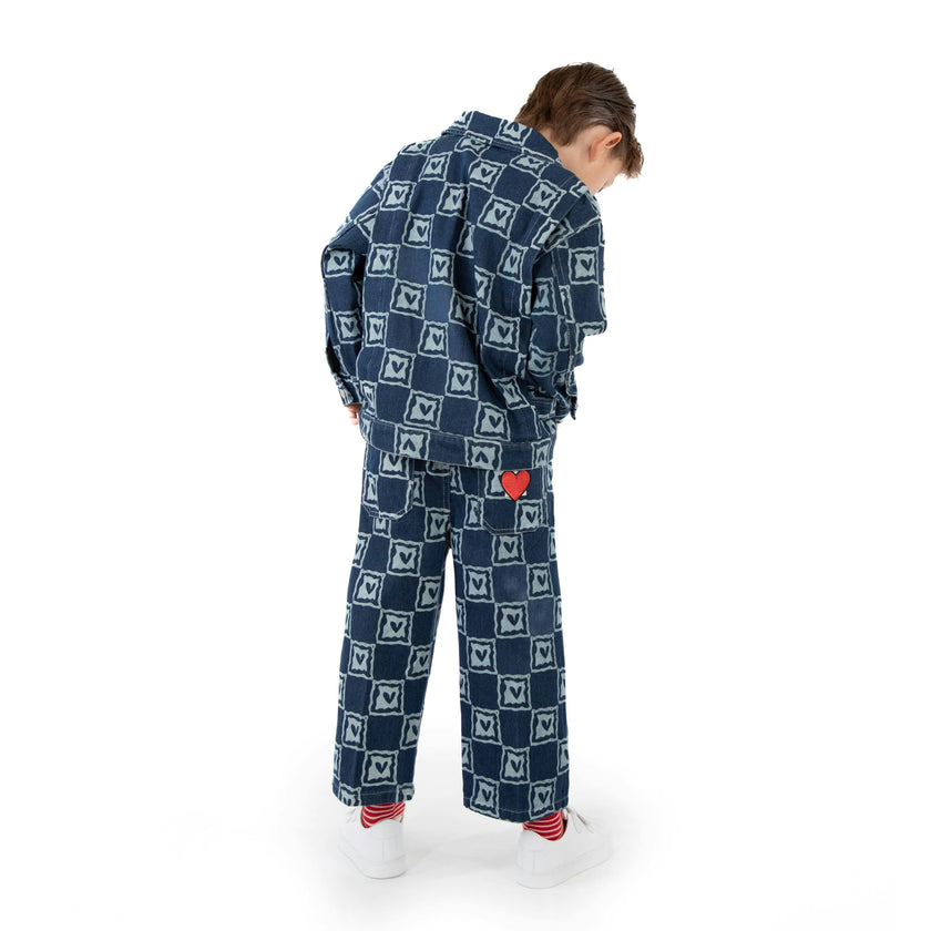 Jr Star Heartbreaker Child Denim Set