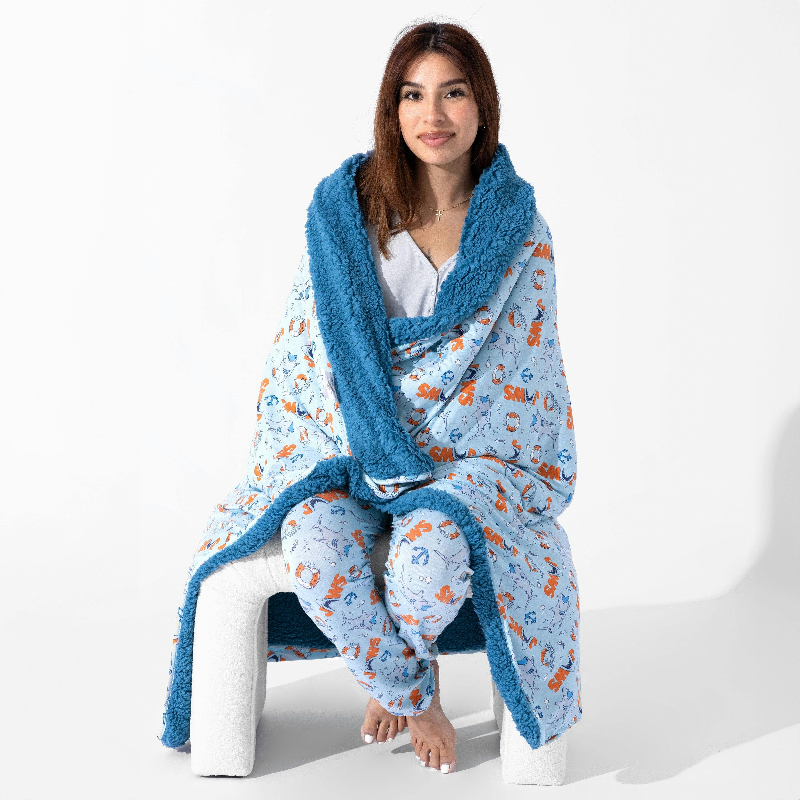 JAWS Bamboo Sherpa Blanket