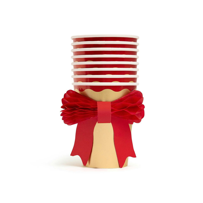 Honeycomb Bow Cups (Set of 8)