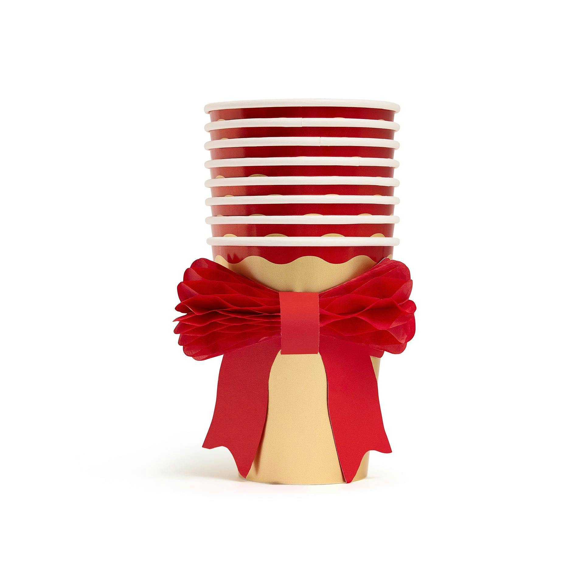 Honeycomb Bow Cups (Set of 8)
