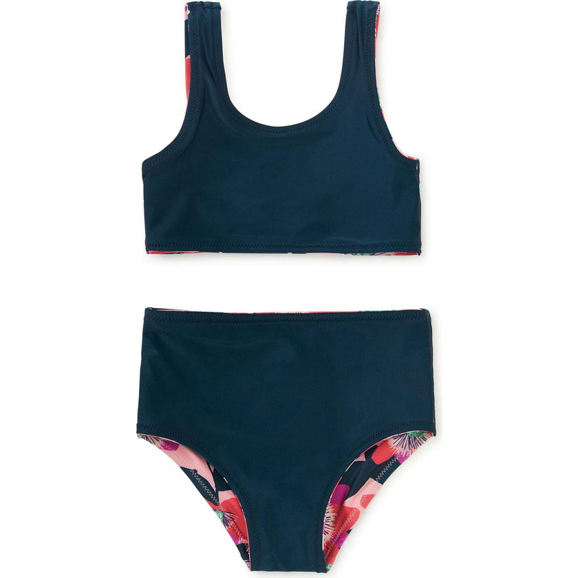 Reversible Swimsuit Set, Blue