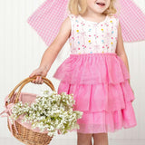 Peony Floral Tank Tutu Dress