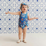 Carretto Tie Back Bubble Romper