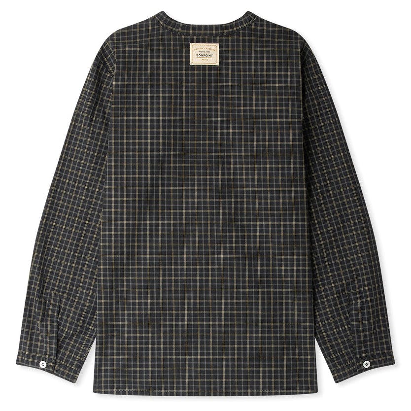 BONPOINT Artiste Black Checked Shirt