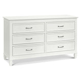 Darlington 6-Drawer Wide Assembled Dresser (56") in Warm White