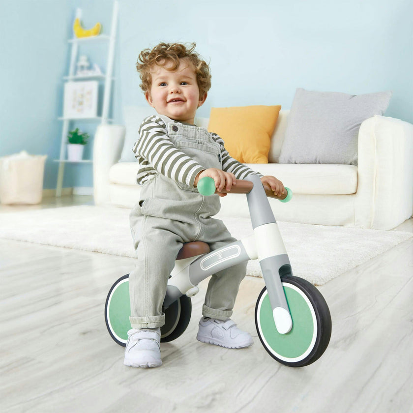 First Ride Balance Bike - Light Green - Lightweight 3 Wheeled Tricycle