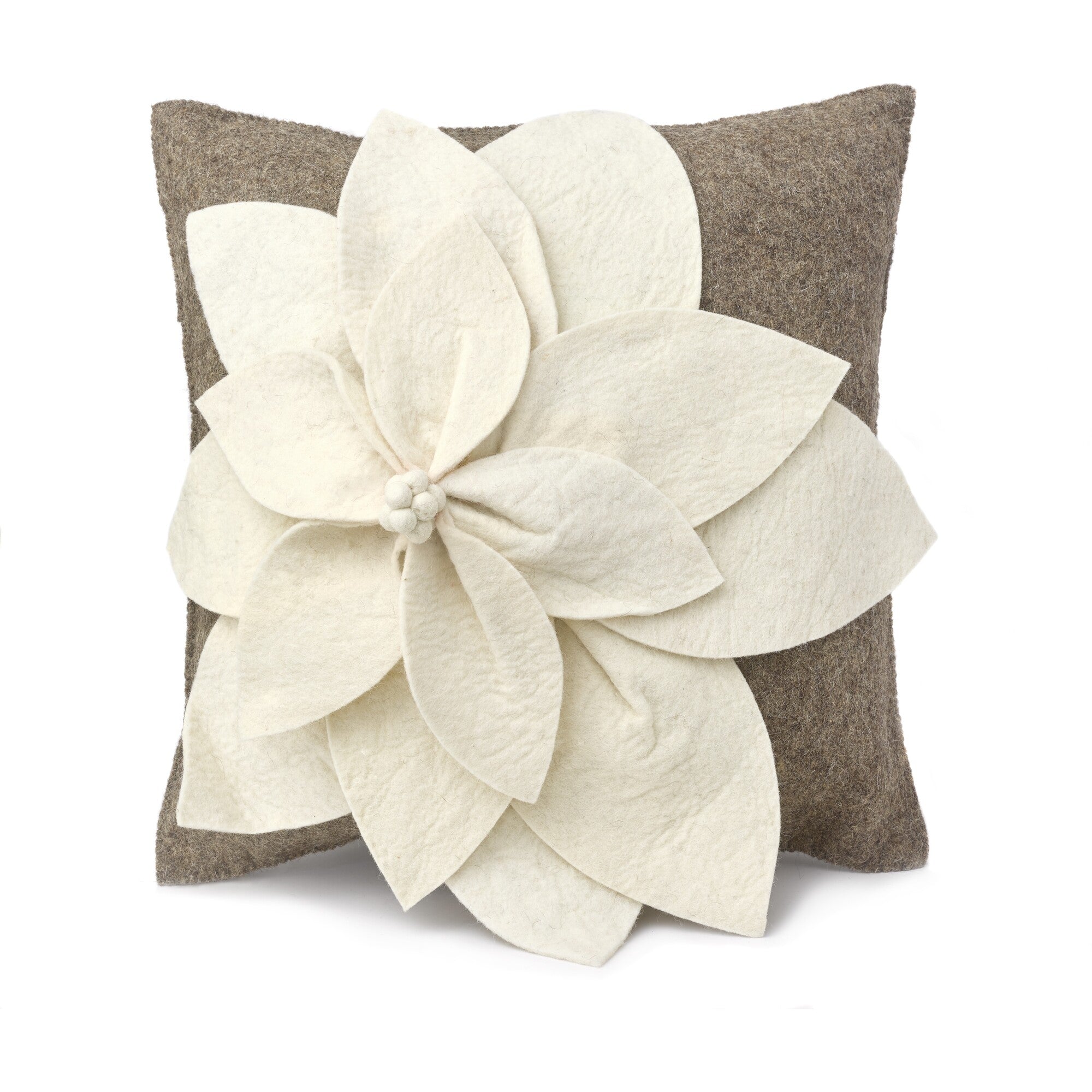 Hand Felted Wool Pillow