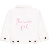Baby + Kids "flower girl" Denim Jacket