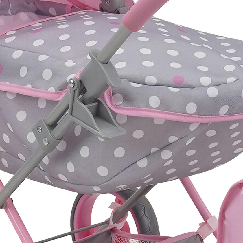 Cotton Candy Pink: Doll Deluxe Pram Doll Accessory