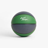 LH "Script" Blue & Green Basketball