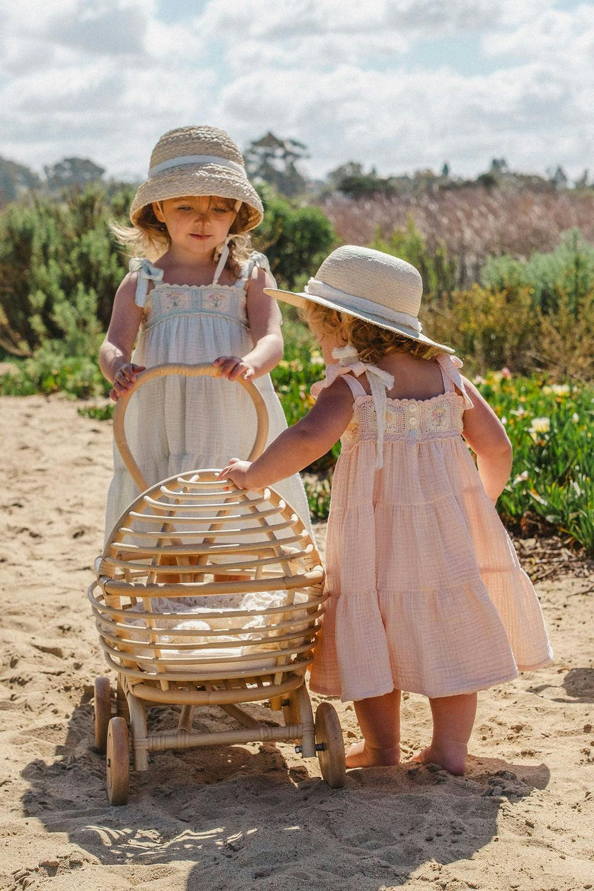 Crochet Dress in Petal Bouquet