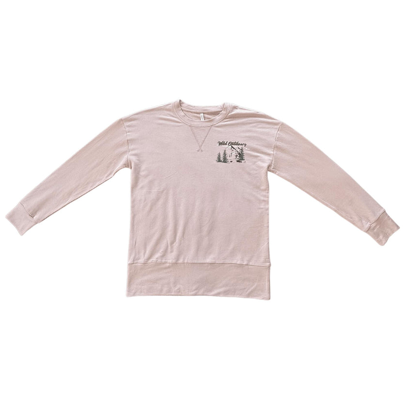 Women's Pullover Mama in Burlwood