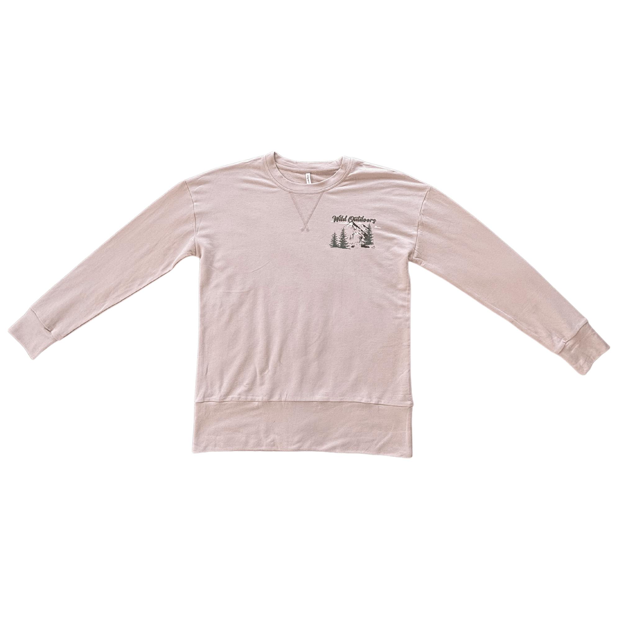 Women's Pullover Mama in Burlwood