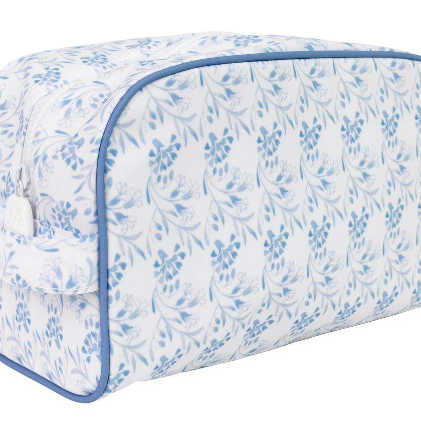 The Dopp Kit in Navy Floral