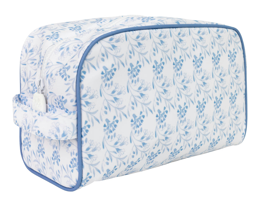The Dopp Kit in Navy Floral