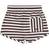 boys cocoa stripe boardie