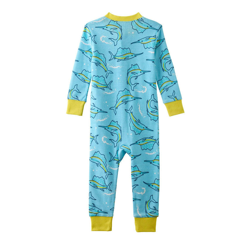 SHAWN Snug-fit Footless Baby Pajamas for Boys & Girls