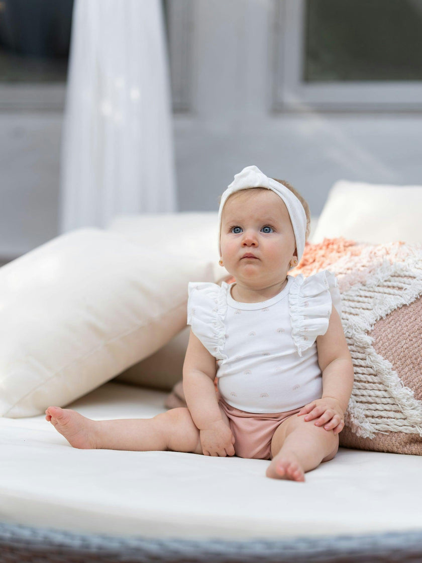 Ruffle Onesie & Bloomers Set