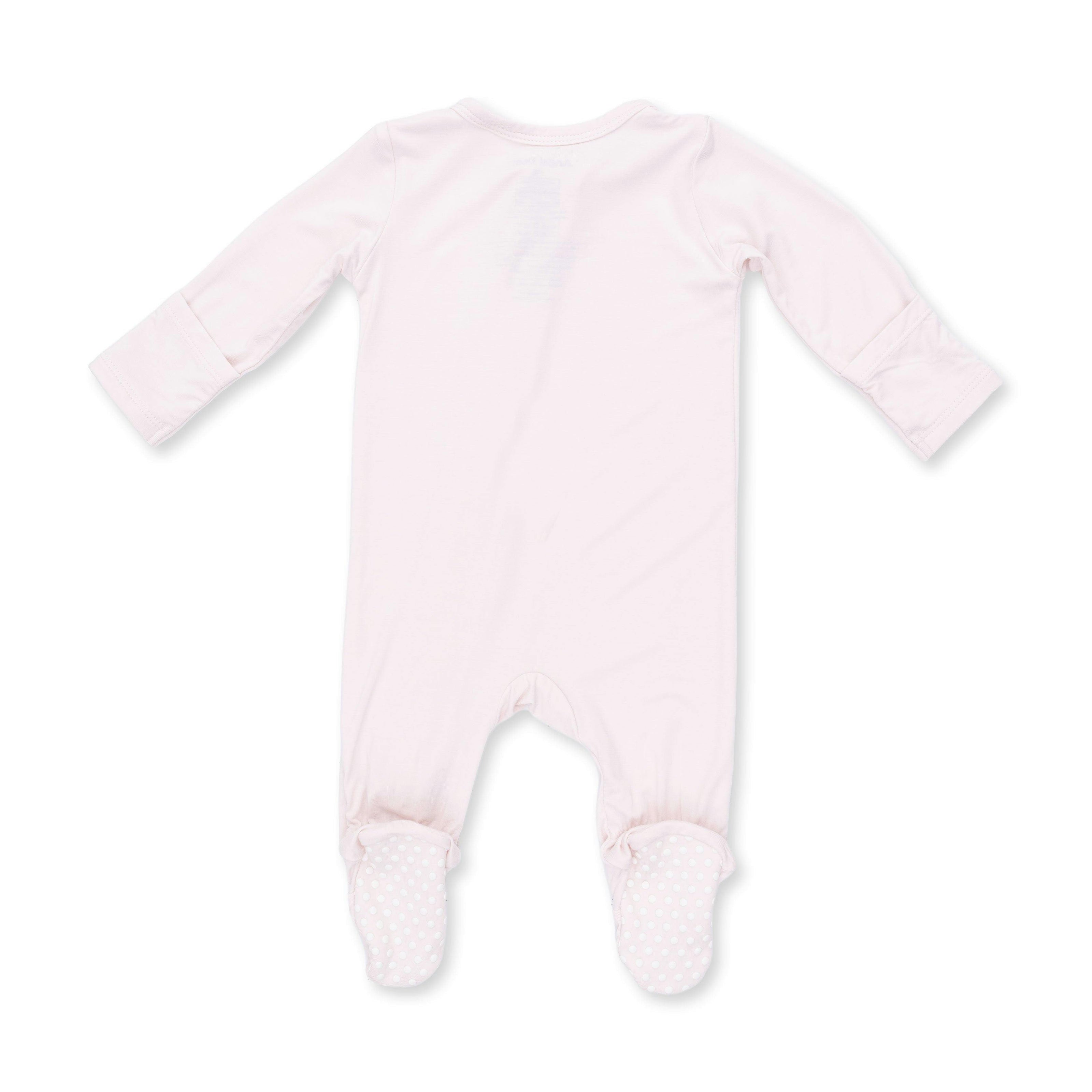 Solid Mauve Morn - 2 Way Zipper Footie