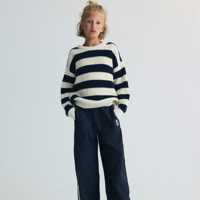 Musa Teen Jumper Summer Midnight Knit Stripes