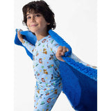 PAW Patrol: Varsity Blue Bamboo Kids Pajamas