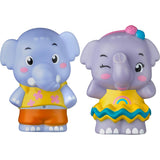 Timber Tots: 4 Characters - Elephant Family