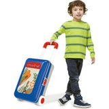 On the Go Carry On Suitcase & Pretend Play Cooking Set