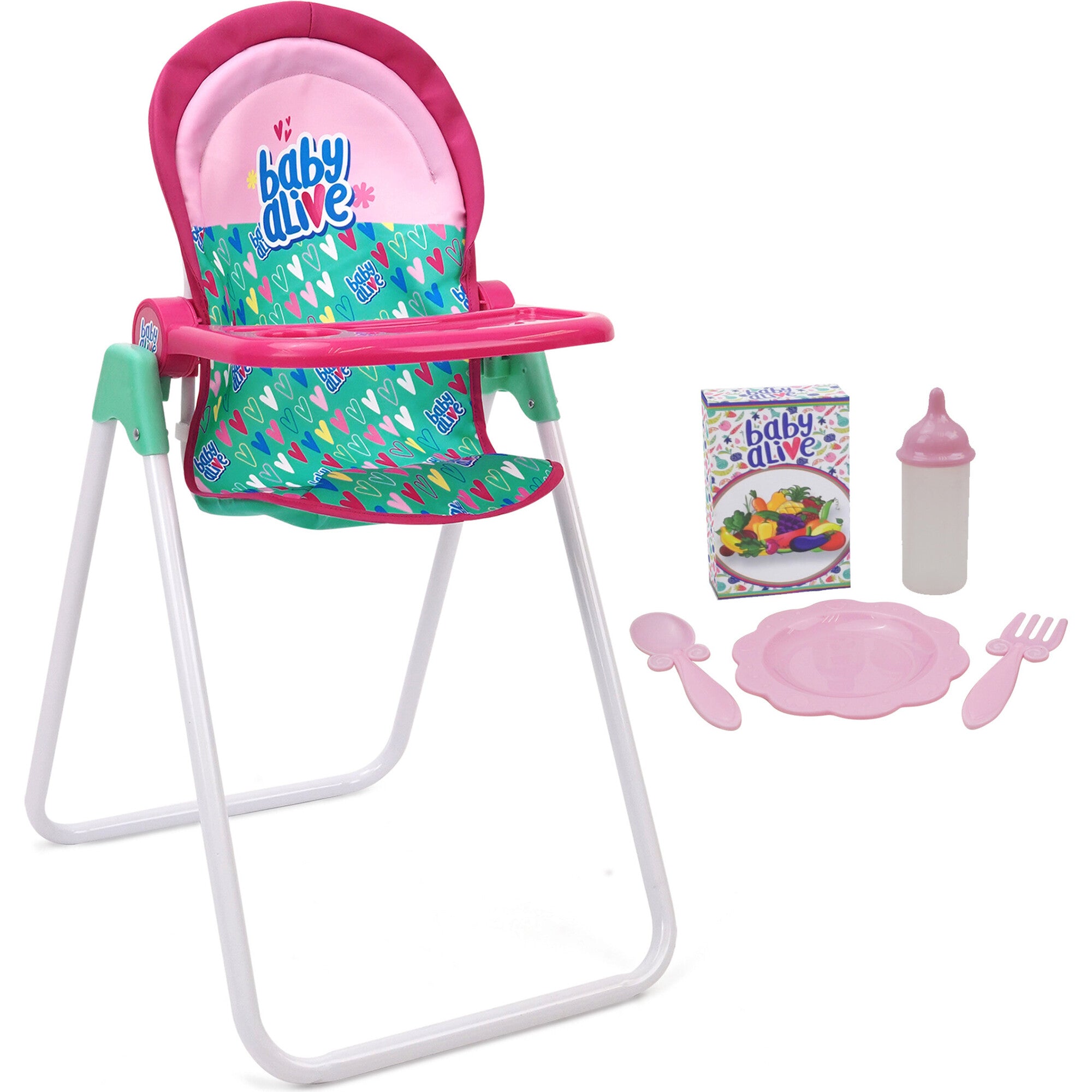 Baby Alive: Doll Highchair Set - Green