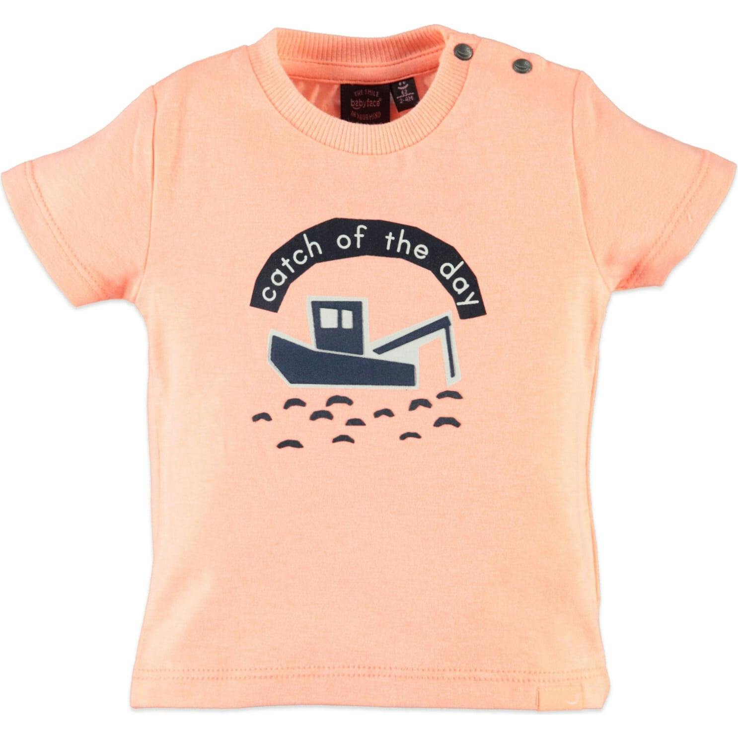 Boat Print Short Sleeve T-Shirt