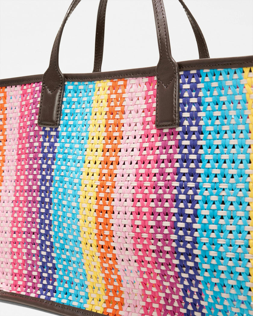 Feria Stripe Georgica Open Tote