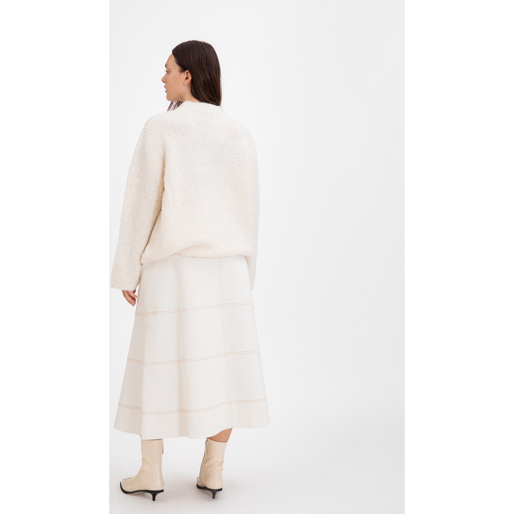 Women's Sutton Sweater, Cream