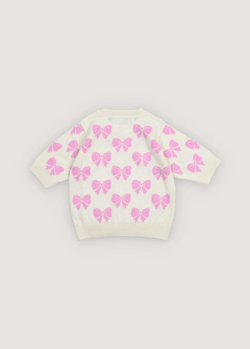 Pinpilin Jumper Pink Lavander Bow