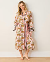 Bagheera - Satin Robe - Blush