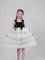 Black & Ivory Sophia Party Dress