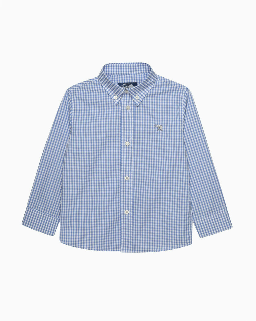 Thomas Shirt in Blue Gingham