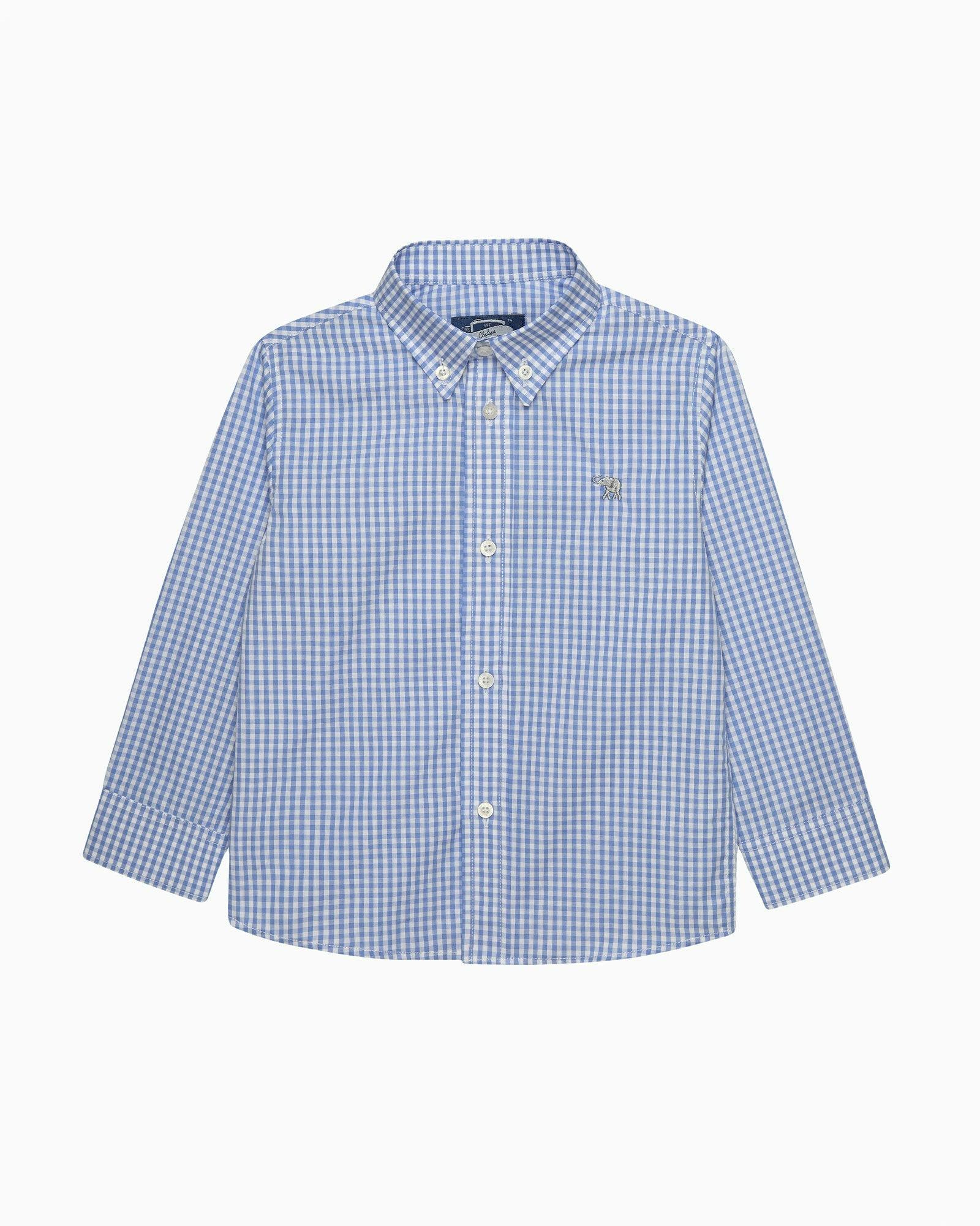 Thomas Shirt in Blue Gingham