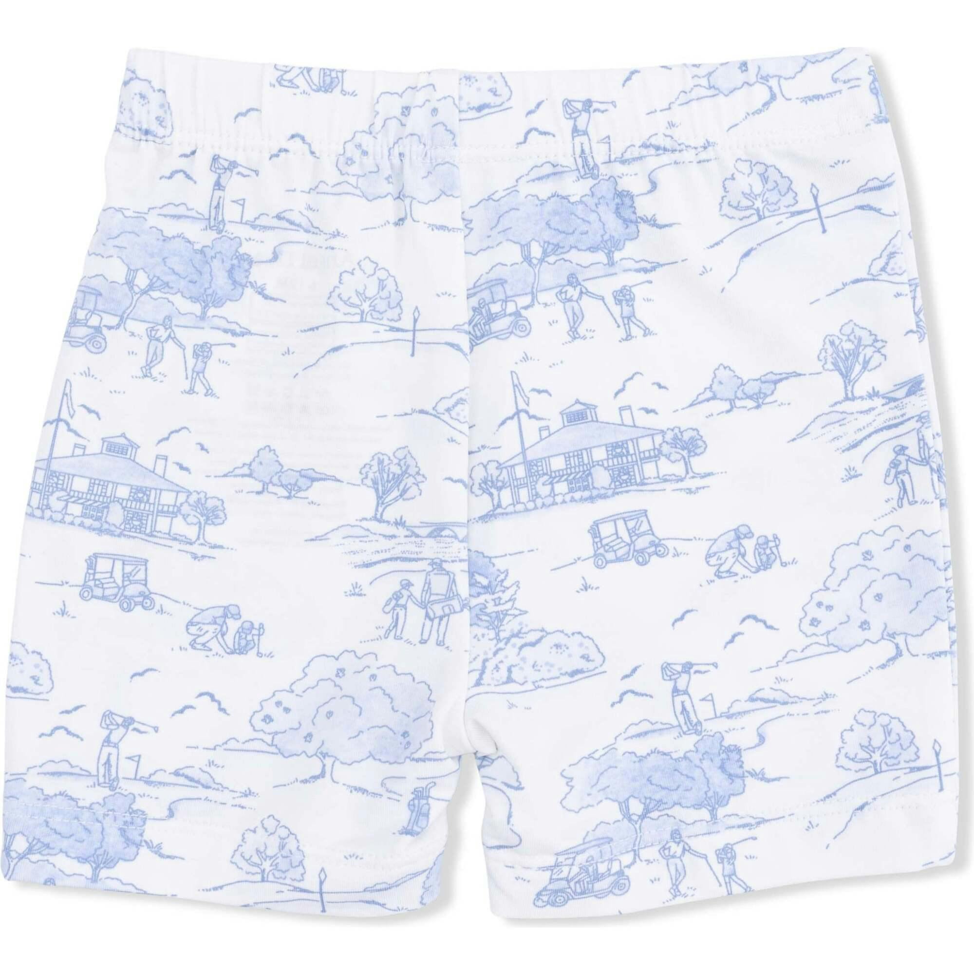 Golf Toile - Loungewear Short Set