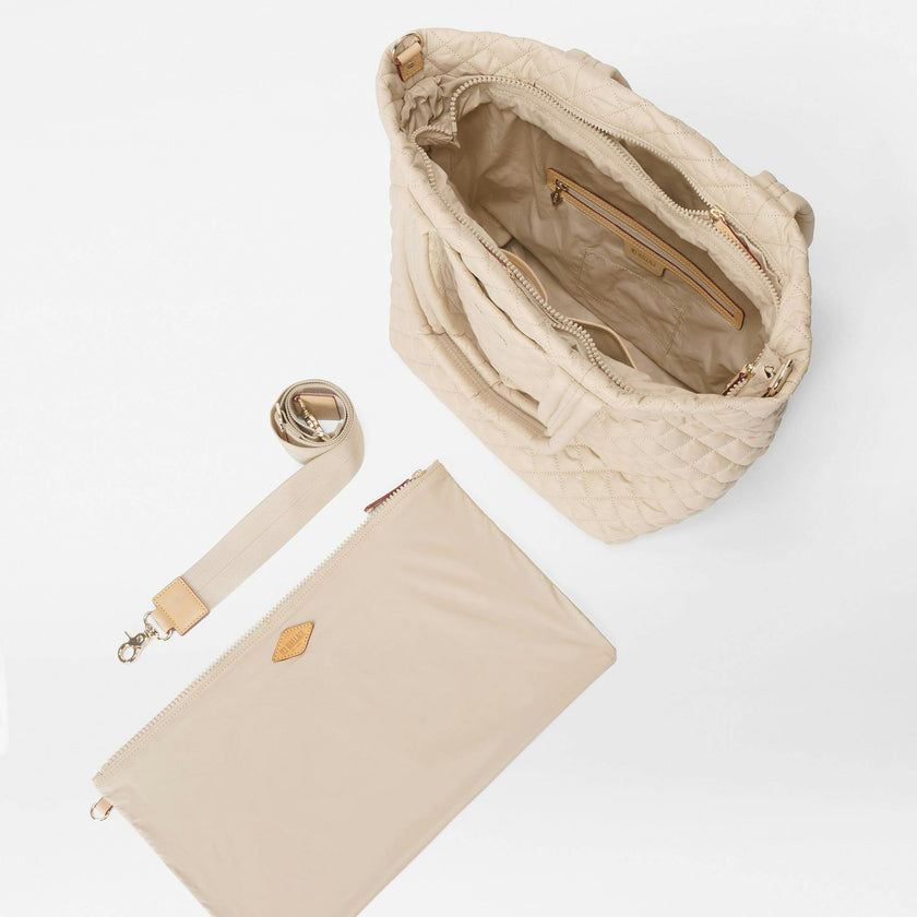 Buff Medium Metro Tote Deluxe