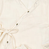 Gauze Three Piece Set, Cream