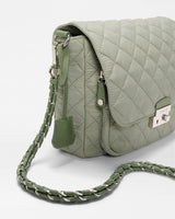 Agave Green Medium Crosby Lock Crossbody