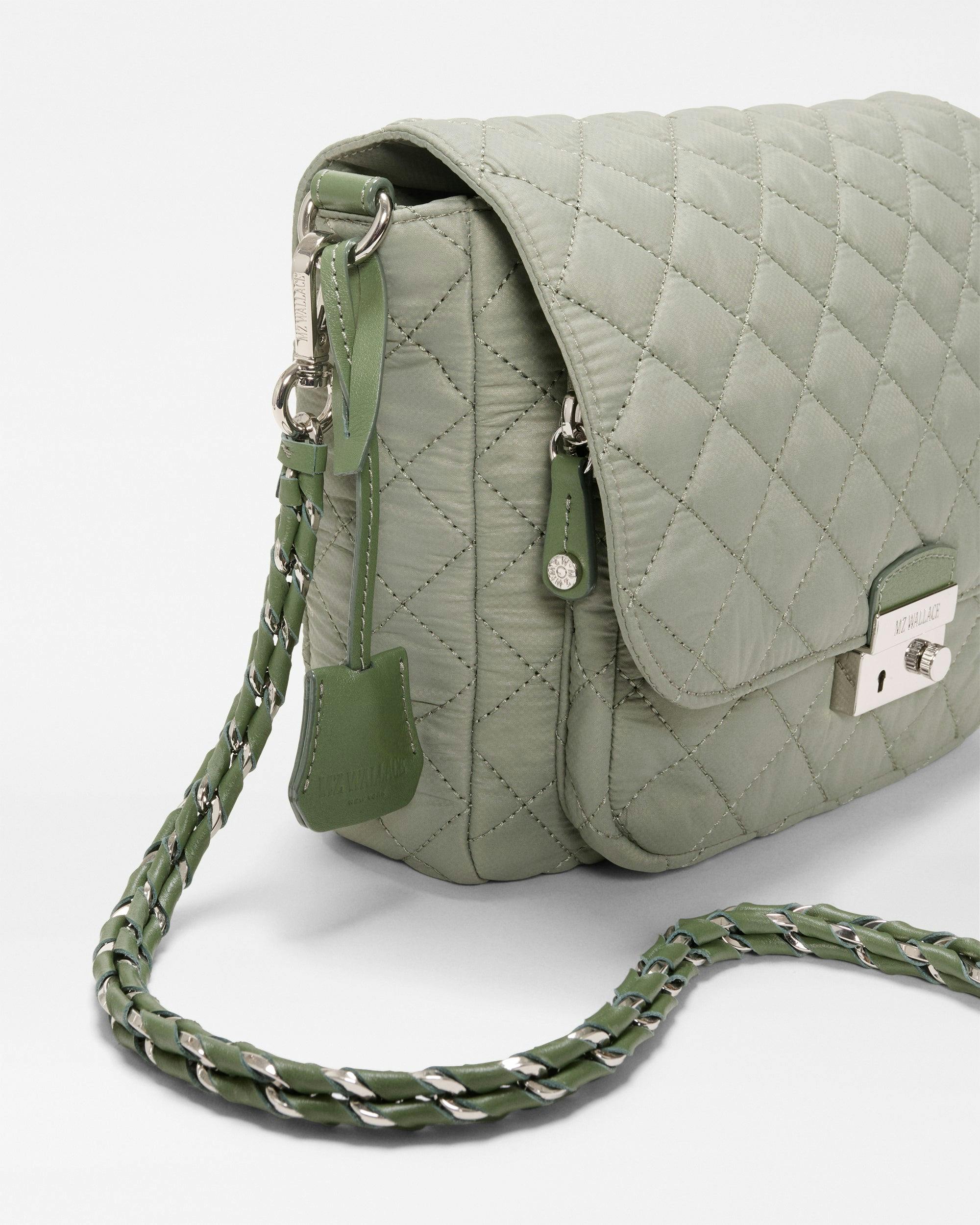 Agave Green Medium Crosby Lock Crossbody